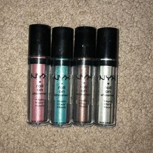 NYX roll on shimmer! For eyes, face, and body!